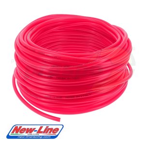 Benzinleitung  5 x 9 mm   NEW-LINE/EM TECHNOLOGY   Farbe: rot