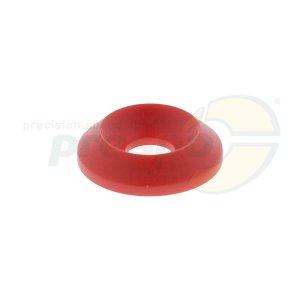 U-Scheibe Kunststoff fr SK-Schraube M6   17x6mm  Farbe: rot