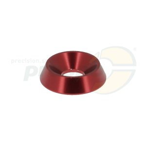 AL U-Scheibe für SK-Schraube M8 Ø 20x8mm Farbe: rot eloxiert prespo kart -  kartsport