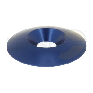 AL U-Scheibe fr SK-Schraube M8   30x8mm  Farbe: blau eloxiert