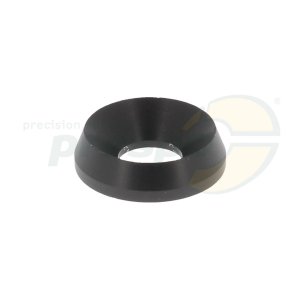 AL U-Scheibe fr SK-Schraube M8   20x8mm  Farbe: schwarz eloxiert