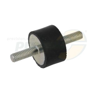 Silentblock Dimension: 25x15mm    Gewinde: 2 x M6 Lnge: 18mm