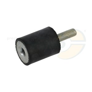 Silentblock Dimension: 20x25mm    Gewinde: 1 x M6 Lnge: 18mm + 1 x M 6 Innengew